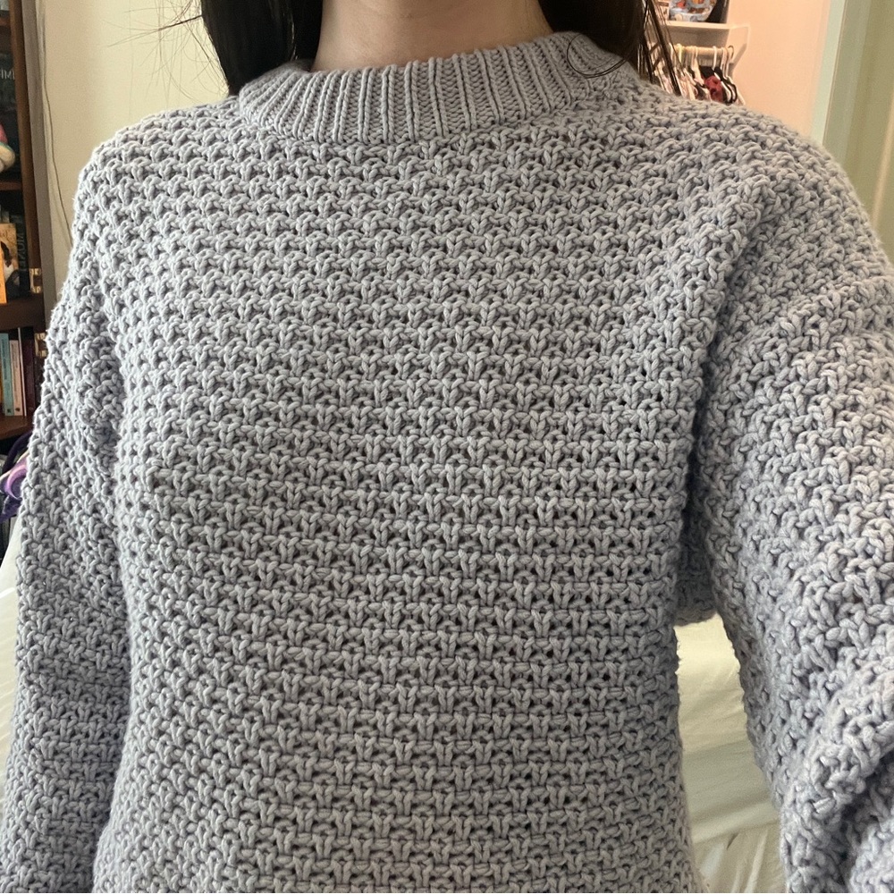 purple knit sweater universal thread